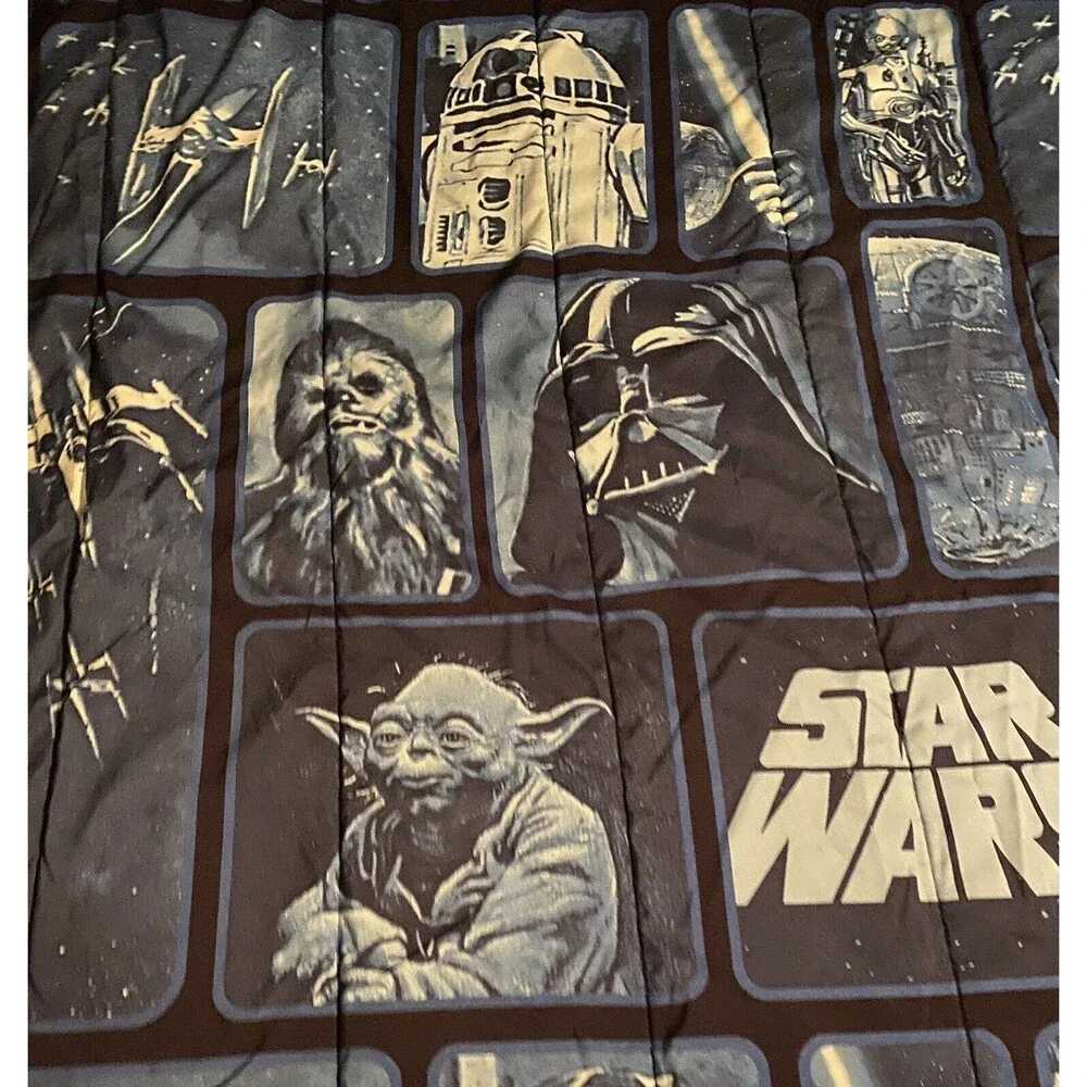 Vintage Star Wars Empire Strikes Back Comforter Twin/ Full 72x86 Jay Franco